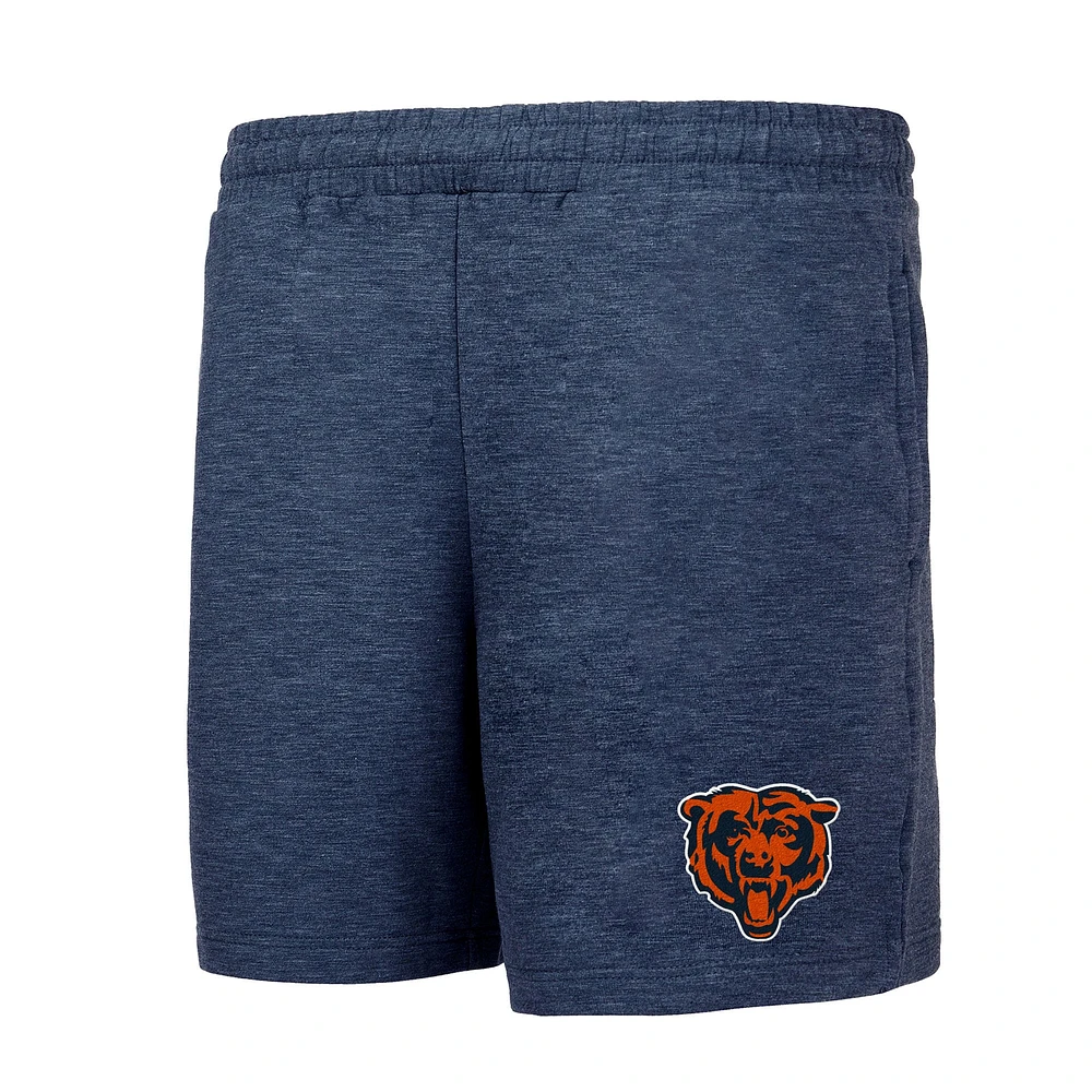 Short Concepts Sport en polaire tri-mélange Powerplay des Chicago Bears pour hommes, bleu marine