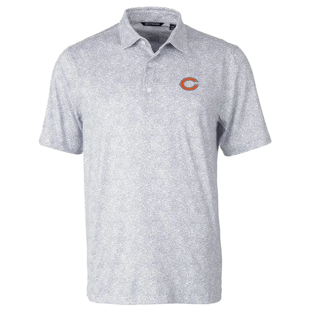 Lids Chicago Bears Cutter & Buck Pike Constellation Print Stretch Polo -  Gray