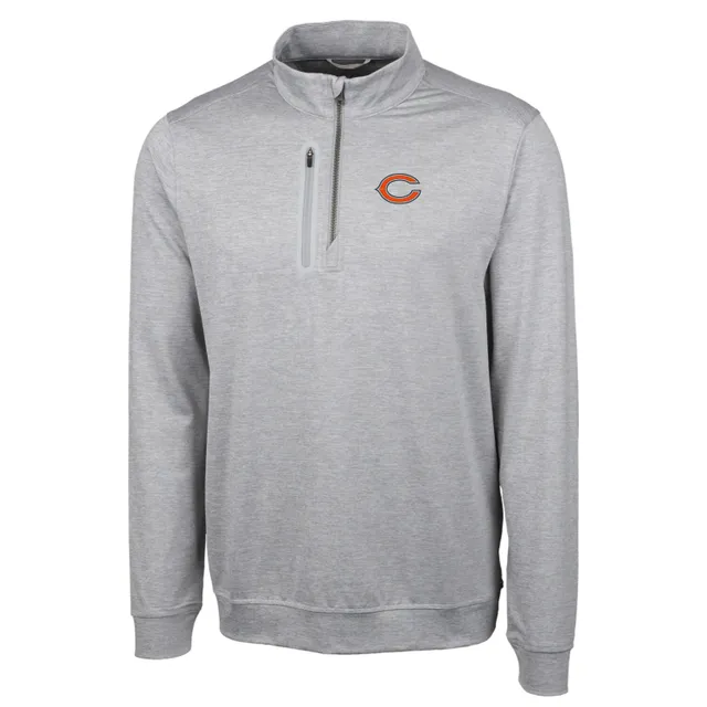 Chicago Bears Antigua Generation Quarter-Zip Pullover Jacket - Navy/Charcoal