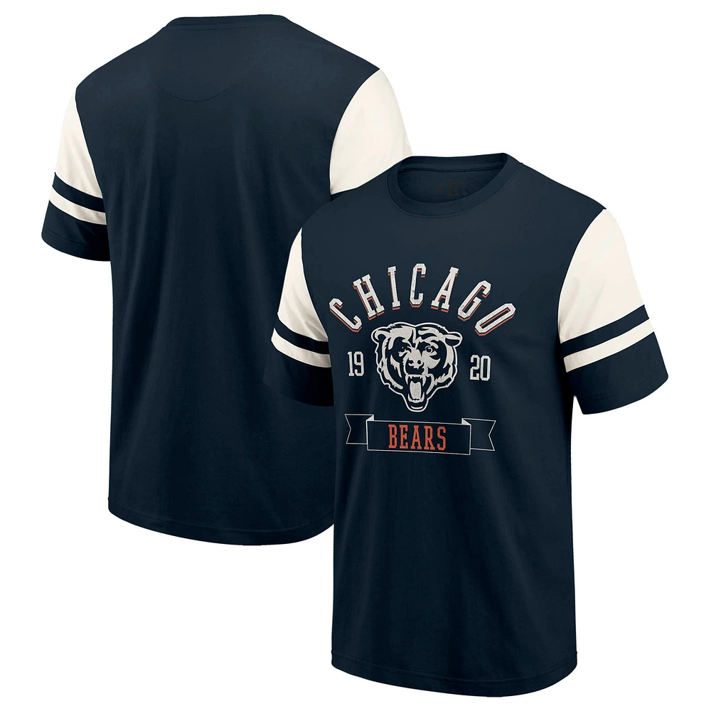 Men's Darius Rucker Collection by Fanatics  Navy Chicago Bears Football T-Shirt