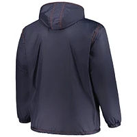 Men's Dunbrooke Navy Chicago Bears Big & Tall Legacy Stadium Full-Zip Jacket