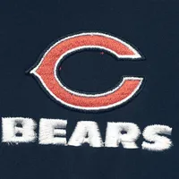 Men's Dunbrooke Navy Chicago Bears Big & Tall Sonoma Softshell Full-Zip Jacket
