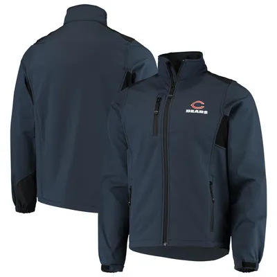 Chicago Bears Dunbrooke Circle Softshell Fleece Full-Zip Jacket - Navy