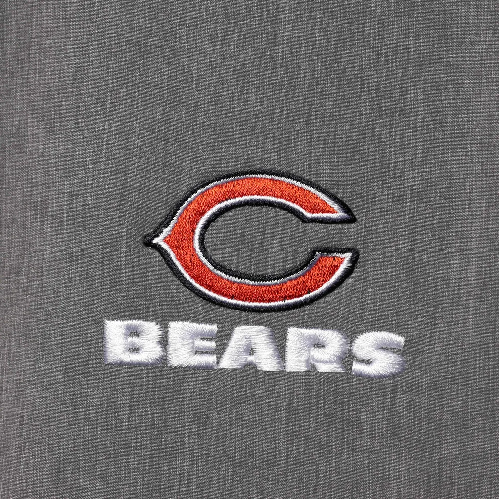 Men's Dunbrooke Navy Chicago Bears Circle Zephyr Softshell Full-Zip Jacket