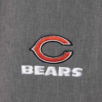 Men's Dunbrooke Navy Chicago Bears Circle Zephyr Softshell Full-Zip Jacket