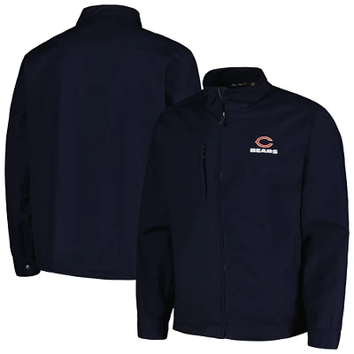 Veste de travail Dunbrooke Chicago Bears Journey Workwear à trois mélanges pour homme, bleu marine