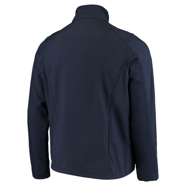 Blouson à glissière intégrale Dunbrooke pour hommes Chicago Bears Sonoma Softshell bleu marine