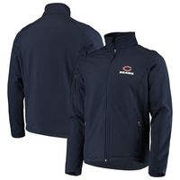 Men's Dunbrooke Navy Chicago Bears Sonoma Softshell Full-Zip Jacket