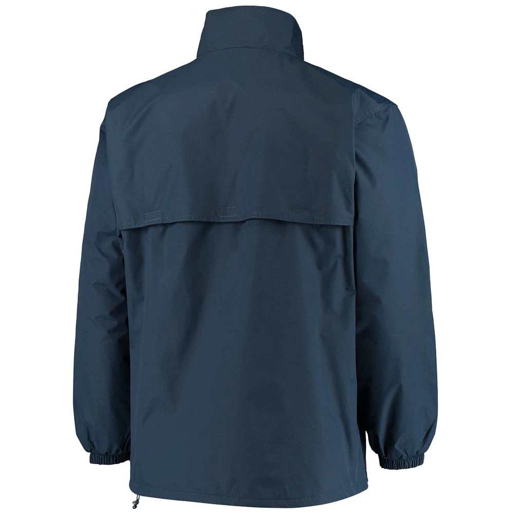 Men's Dunbrooke Navy Chicago Bears Triumph Fleece Full-Zip Jacket