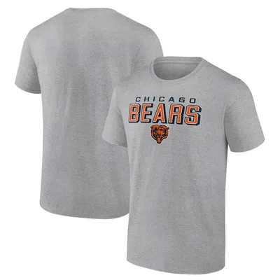 Chicago Bears Fanatics Branded Swagger T-Shirt - Heather Gray