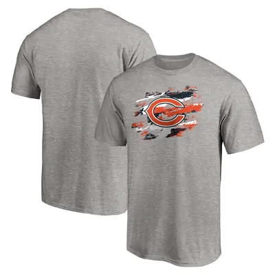 Chicago Bears Fanatics Branded True Color T-Shirt - Heather Gray