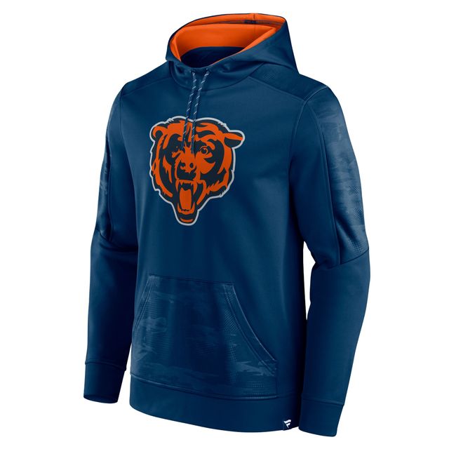 Fanatics Branded Men's Fanatics Branded Navy/Orange Chicago Bears On The  Ball Defender Pullover Hoodie | Bayshore Shopping Centre