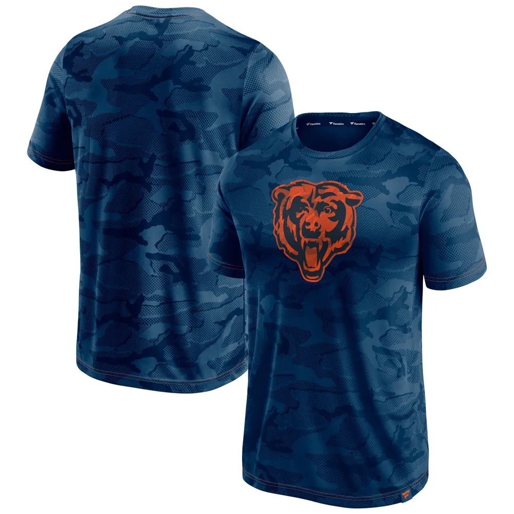 Men's Active Camo Jacquard T-Shirt in Navy