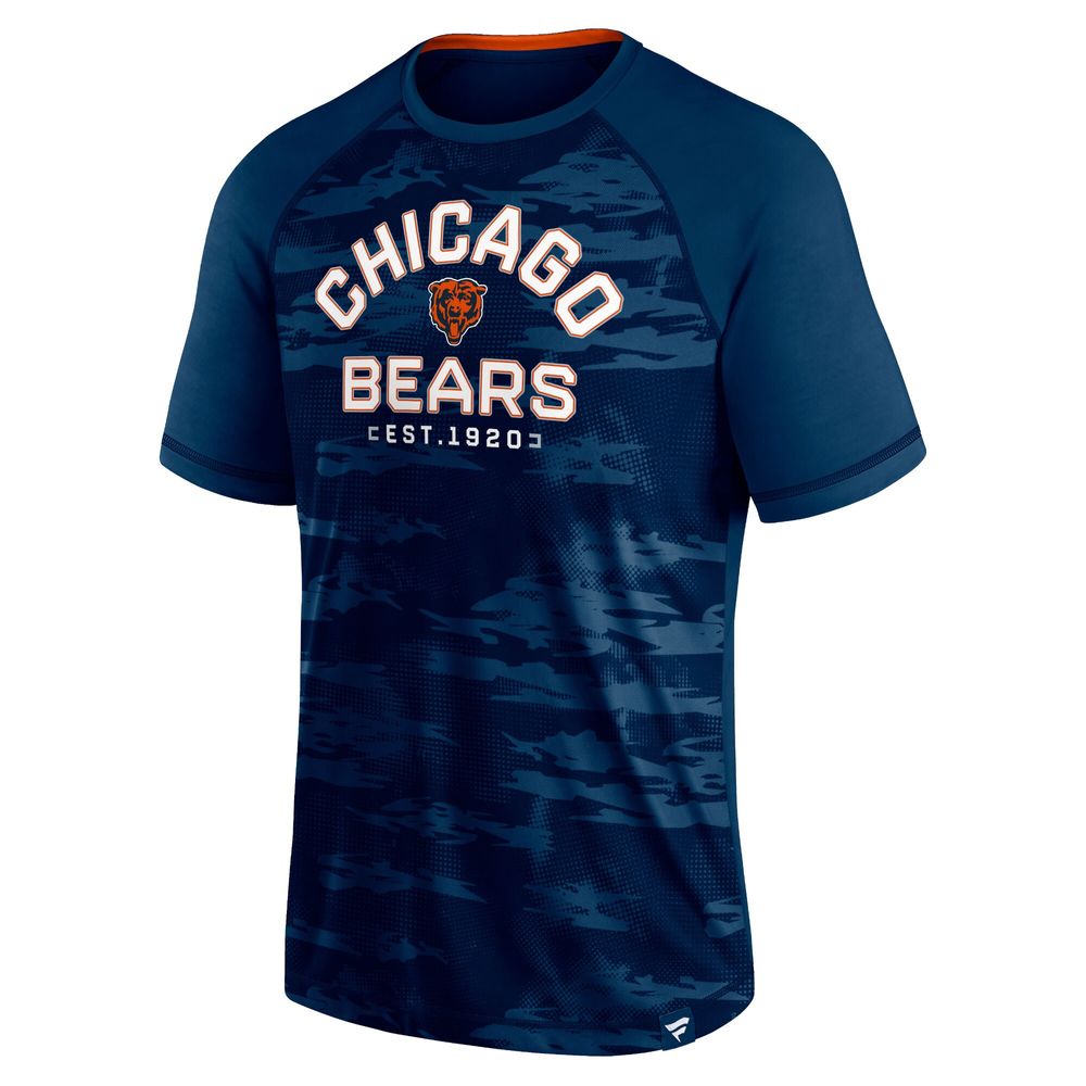 Men's Chicago Bears Fanatics Branded Navy Long Sleeve T-shirts