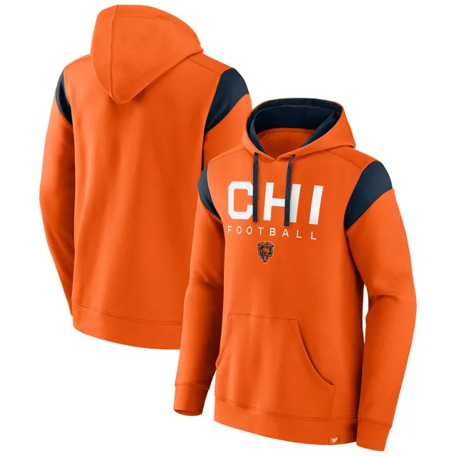 Youth Navy Chicago Bears Draft Pick Pullover Hoodie