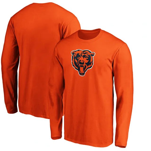 Men's Fanatics Branded Black Chicago Bears Big & Tall Color Pop Long Sleeve T-Shirt