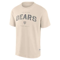 T-shirt Fanatics pour homme, couleur crème, Chicago Bears, ton sur ton, Future Ground