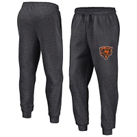 Pantalon de jogging en polaire Boost Chicago Bears Heather Anthracite Fanatics pour homme