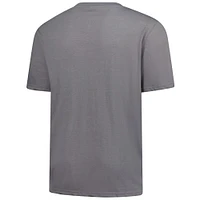 Men's Fanatics Heather Gray Chicago Bears Big & Tall Top Notch T-Shirt