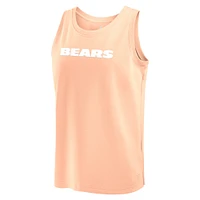 Débardeur Fanatics rose clair Chicago Bears Elements pour hommes