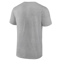 Chicago Bears Fanatics pour hommes bleu marine/gris chiné - Pack combiné de t-shirts
