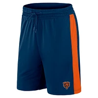 Fanatics pour hommes, marine/orange, Chicago Bears Break It Loose - Shorts