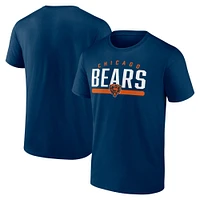 T-shirt bleu marine Fanatics Chicago Bears Arc and Pill pour hommes