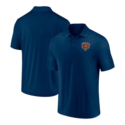 Polo composant bleu marine Fanatics Chicago Bears pour hommes