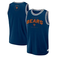 Débardeur en jersey Fanatics bleu marine Chicago Bears Elements Future Ground pour homme