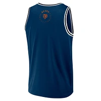 Débardeur en jersey Fanatics bleu marine Chicago Bears Elements Future Ground pour homme