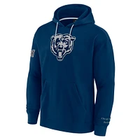 Men's Fanatics Navy Chicago Bears Elements Pace Pullover Hoodie