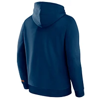 Men's Fanatics  Navy Chicago Bears Pylon Cam Legacy Pullover Hoodie