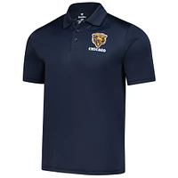 Men's Fanatics  Navy Chicago Bears Vintage Polo