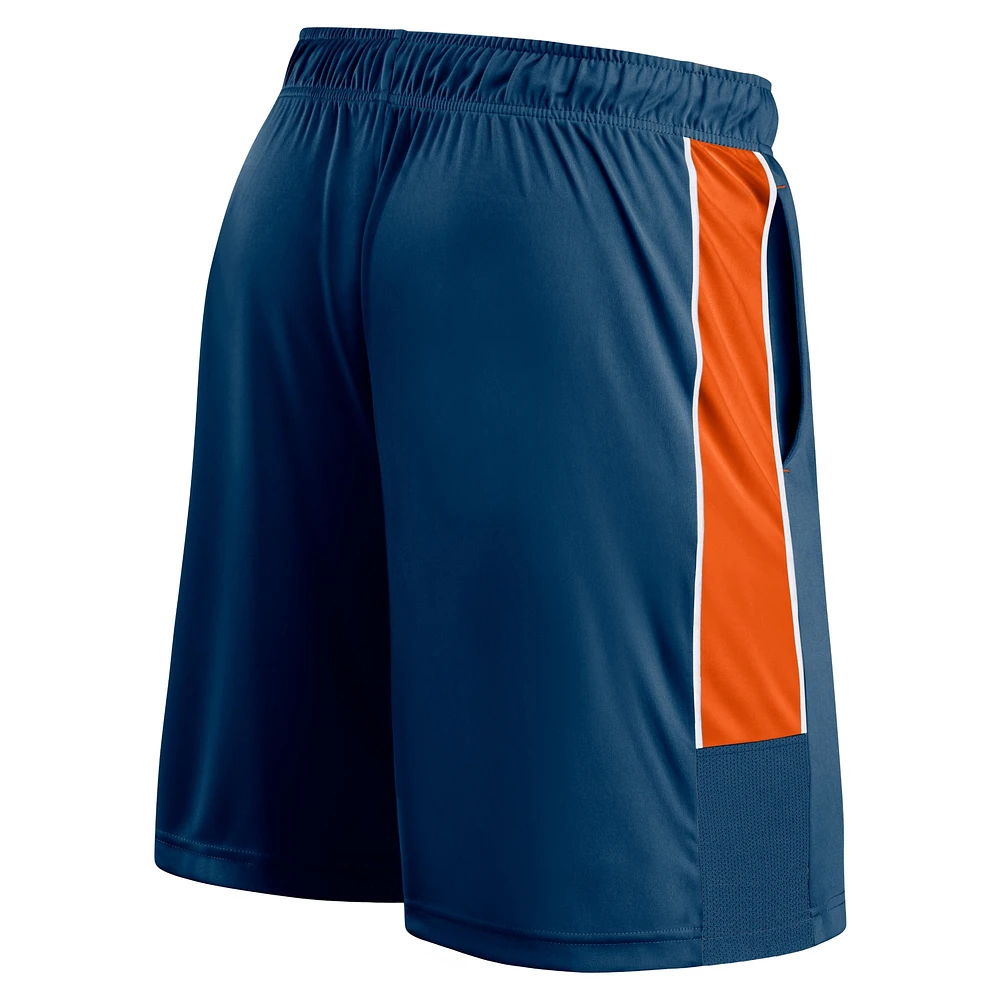 Short bleu marine Fanatics pour hommes des Chicago Bears Win The Match