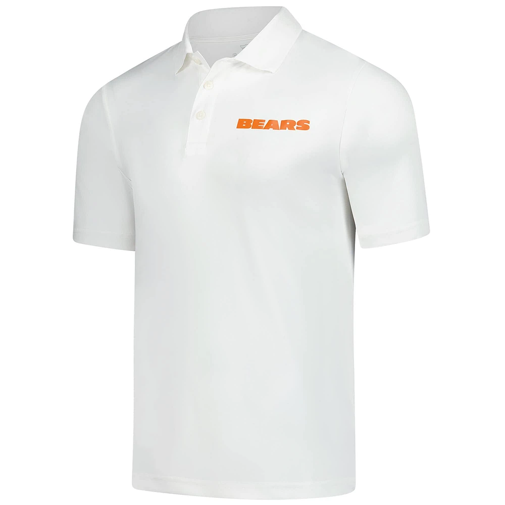 Men's Fanatics  White Chicago Bears Polo
