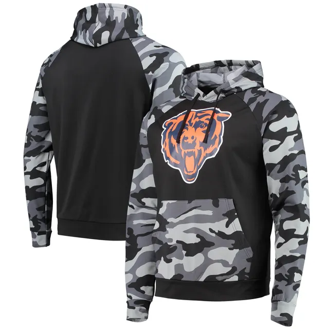 Tennessee Titans FOCO Camo Raglan Pullover Hoodie - Black