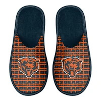 Men's FOCO Chicago Bears Scuff Logo Slide Slippers