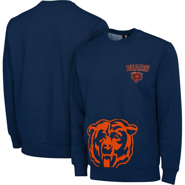 Homme FOCO Navy Chicago Bears Pocket - Pullover