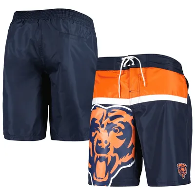 Chicago Bears G-III Sports by Carl Banks Sea Wind Swim Trunks - Navy