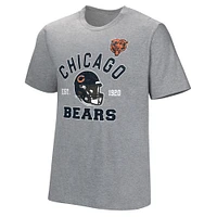 T-shirt adaptatif gris Chicago Bears Tackle pour hommes