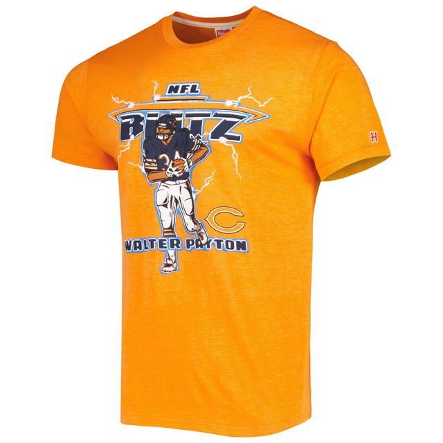 Chicago Bears Nike Fan Gear Colorblock Tri-Blend T-Shirt - Orange/Navy