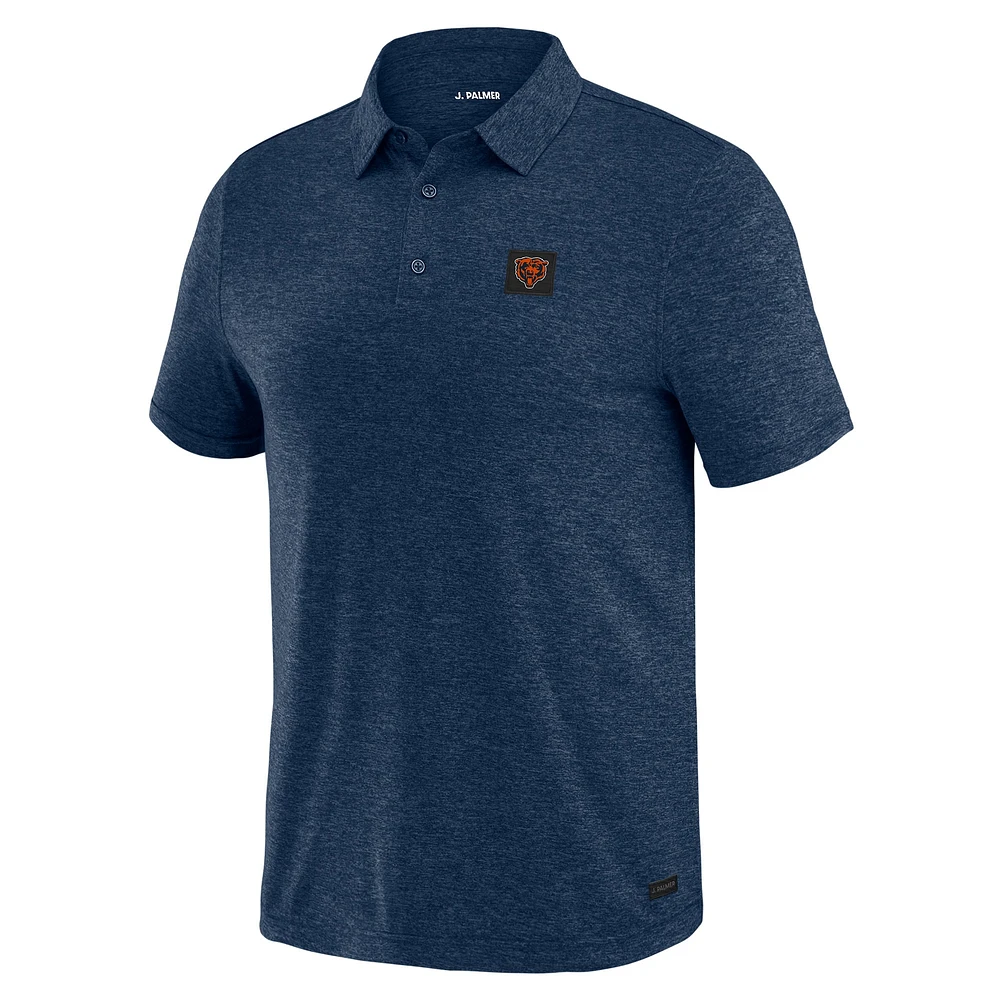 Men's J. Palmer Navy Chicago Bears Four Down Polo