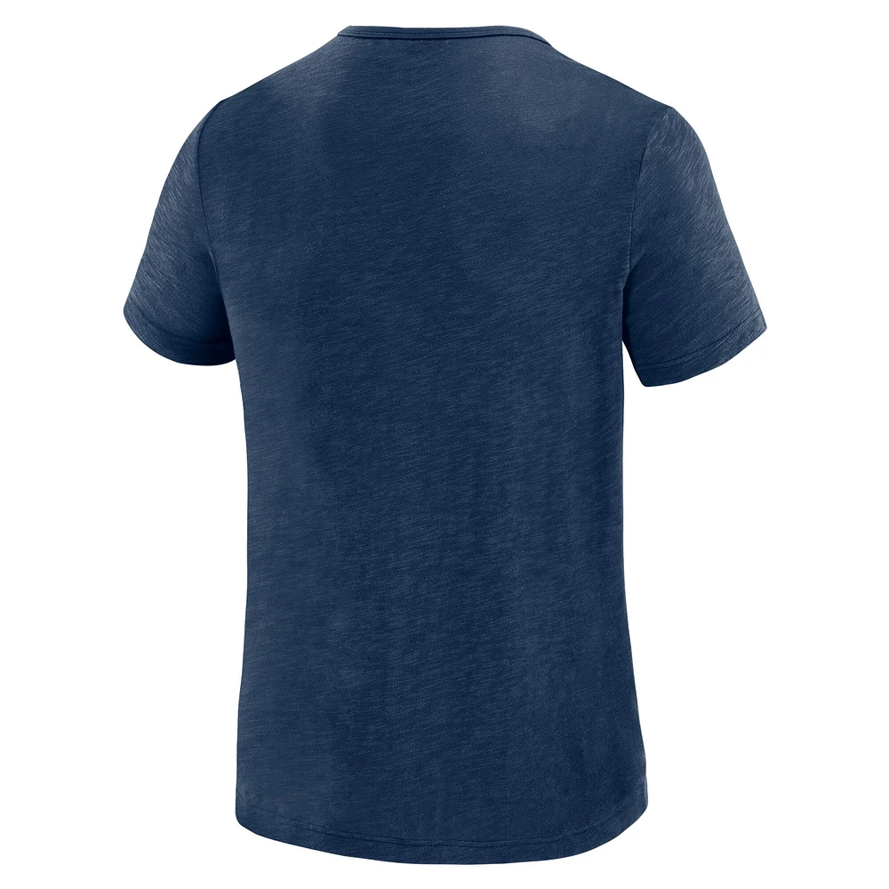 T-shirt à poche pour homme J. Palmer bleu marine Chicago Bears