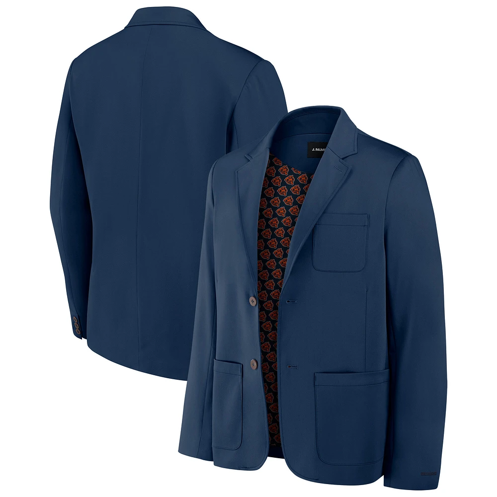 Men's J. Palmer Navy Chicago Bears Man-In-Motion Blazer