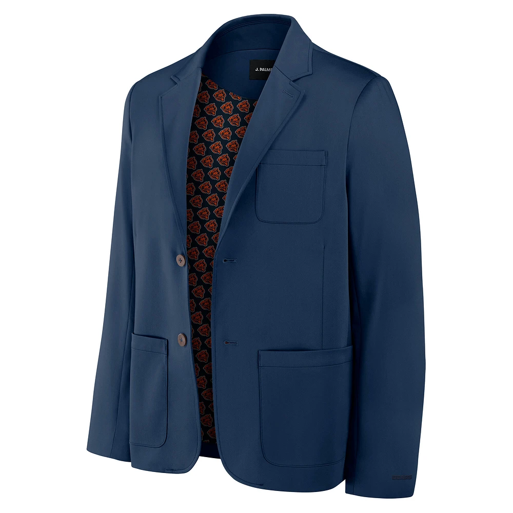 Men's J. Palmer Navy Chicago Bears Man-In-Motion Blazer