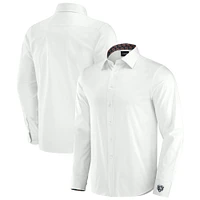 Chemise boutonnée à manches longues pour homme J. Palmer White Chicago Bears Man-In-Motion