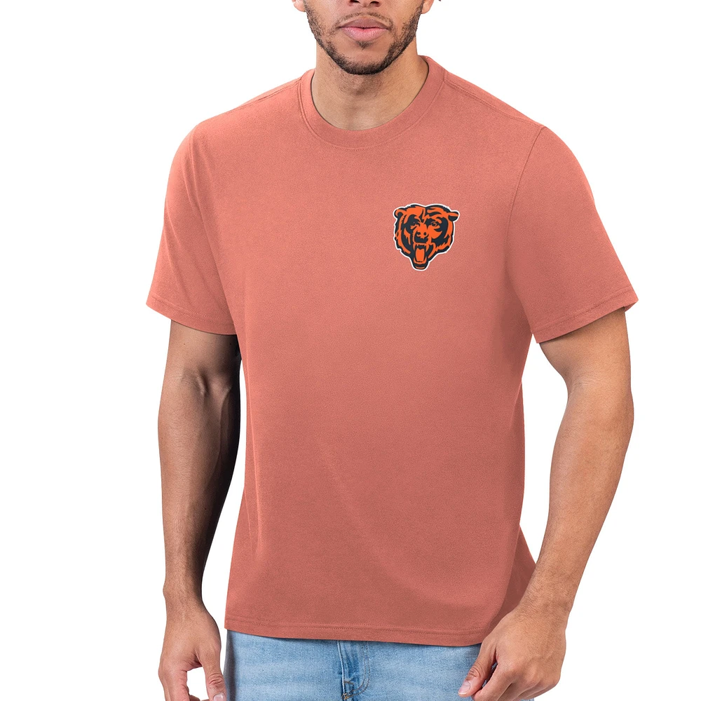 T-shirt orange Margaritaville Chicago Bears pour hommes