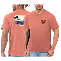 T-shirt orange Margaritaville Chicago Bears pour hommes