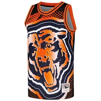 Débardeur tendance Chicago Bears Big Face 7.0 noir Mitchell & Ness pour homme