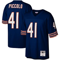 Maillot réplique Mitchell & Ness Brian Piccolo Chicago Bears Legacy pour hommes, bleu marine